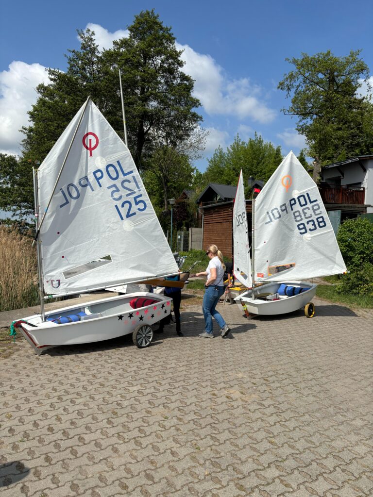 Grupa Optimist wraca do treningów na Jeziorze Kierskim